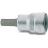 Hazet 8801K-3 Inserto Chiave a Bussola per Giraviti, Oro, Attacco Quadro, Cavo, 10 mm 3/8 di Pollice