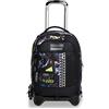 Seven Trolley Scuola Seven Jack 3 Ruote - Rushover Boy Bambino, Ragazzo - Zaino Sganciabile - Doppio Uso