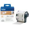 Brother Rotolo da 800 etichette adesive in carta nero/bianco Brother 29 x 62 mm DK11209