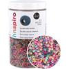 INNSPIRO Roccia in vetro rotondo colore interno colori assortiti 2,3 mm. 10/0 500 g.