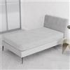 Italian Bed Linen Coprimaterasso Piazza E Mezza 120x200cm Bamboo, Copri Materasso Letto con Fibra Di Bamboo