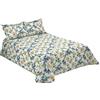 Viantala Sylvia 104 Set Lenzuolo, Letto 150, Cotone, Blu e Bianco.