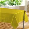 douceur d'intérieur, Tovaglia rettangolare (140 x 240 cm) Declino Giallo, PVC Stampato