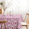 Martina Home Tovaglia resinata Islas, 140 x 140 cm, colore: rosa