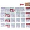 Rayher Case pieghevoli carta 1-24, FSC Mix Cred, 9x10cm, bus.blis. 1set, 67394000