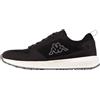 Kappa Codice Stile: 243357 Hilja, Scarpe da Ginnastica Unisex-Adulto, Nero Grigio, 38 EU