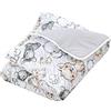 TupTam Tappeto Play Mat Per Bambini e Neonati Coperta 120 x 120 cm Gioco Imbottita XXL, Safari
