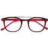 Prontoleggo Occhiali Da Lettura Prontoleggo Mod. Bridge Rosso Diottria +2,00-180 g