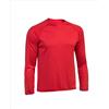 Asioka, 300/14N - Maglietta Sportiva Unisex a Maniche Lunghe per Bambini., Unisex Bambini, 300/14N Rojo 12-14, Rosso, XS (12-14)