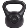 Energetics Kettlebell-296607, Kettlebell Unisex Adulto, Nero/Grigio Scuro, >10