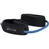 ProsourceFit Leg Resistance Exercise Band Heavy Duty Tube, 15-20 pounds with Padded Ankle Cuffs for Lower Body Workouts