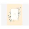Dailylike Biglietto messaggio warm flower 9,5 x 13 cm.