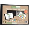 eco-eco A3 95% riciclato 4-D paesaggio raccoglitore ad anelli raccoglitore di file, opere d'arte portafoglio, eco088