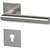 Alpertec Piato Alpertec - rettangolare in acciaio inox a colori himoto per casa un corridoio porte PZ pulsante set maniglia porta guarnizioni, 32846013