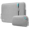 tomtoc 360° Custodia per 15 Pollici Nuovo MacBook Air M5/A3448 (2026), M4/A3241 (2025), M3/A3114, M2/A2941, 15 Surface Laptop Copilot+ PC, Dell XPS 15 Plus, Custodia per PC con Borsa per Accessori