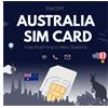 travSIM Australia SIM Card | 12GB di dati mobili a velocità 4G/5G | Roaming gratuito in Nuova Zelanda | Il piano sulla SIM Card per l'Australia è valido per 30 giorni