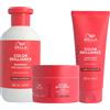 WELLA Kit Invigo Color Brilliance Capelli Spessi Shampoo 300ml + Maschera 150ml + Conditioner 200ml