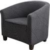 uyeoco Copripoltrona 1 Posto Elasticizato,Fodere Copripoltrona Universale,Copripoltrona da Cocktail Chesterfield Rimovibile Lavabile Antiscivolo per Bancone Soggiorno Tullsta (Color : #18)