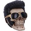 Nemesis Now Uh Huh The King Elvis Skull Statuina, 17 cm