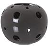 Lussiol 233523 Lampada Decorativa Ceramica, 60 W, Marrone, ø28 x H 21 cm