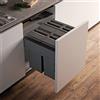 Menage Confort Pattumiera rimovibile automatica larghezza 362-368 mm