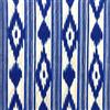 Kt KILOtela - Tessuto Canvas Stampato, Rivestire, Foderare, Divani, Tavolo, Sedia, Letto, Tende, Cuscini, Borse, 300 cm Lunghezza x 280 cm Altezza, Lingue Maiorchine, Blu - 3 Metro