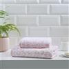 Fusion Bagno - Asciugamano da bagno in 100% cotone jacquard con stampa animalier, 70 x 130 cm