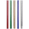 Steinel Sticks 85°C Glitter, Stick Multicolore da 7 mm, cartucce di Colla a Caldo da 16 Pezzi, per Pistola incollatrice GlueMatic 1007-LT, Colorato