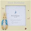 Enesco Beatrix Potter - Cornice portafoto Peter 1° compleanno