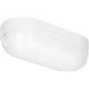 Adviti RISMO LED OVAL Plafoniera Esterno Parete Colore Bianco Garage IP65 IK08 4000K (12)