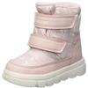 Geox B WILLABOOM Girl B A, Scarpone da Neve Bimba 0-24, Navy/off White, 20 EU