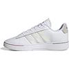 adidas Grand Court Alpha, Scarpe da Ginnastica Donna, Ftwr White Zero Met Ftwr White, 38 EU