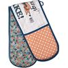 Premier Pretty Things-Doppio Guanto da Forno, Cotone, Multicolore, 18 x 83 x 2 cm