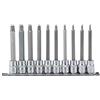 Draper d-txp/10/100 3/8 SQ. Dr. TX Star & # 174; Plus socket bit set (10 pezzi), blu
