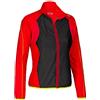 Rono, Giacca Running Donna Light Hybrid, Rosso (Fire), XL