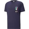 PUMA t-Shirt Italia Coach Uomo Squadre Blu S