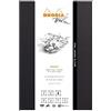 Rhodia Touch 116105C Blocco punto metallico White Maya Pad A4 + (21x31,8 cm), 50 fogli staccabili,rigatura Cross'n'Dot (punti e crocini), carta bianca Clairefontaine Maya 120 g/m²,copertina nera