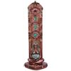 Nemesis Now - Bruciatore di incenso etereo con scritta Gaia Art, verde, 24 cm