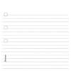 Filofax, Personal - Fogli per agenda a righe, colore carta: Lavanda