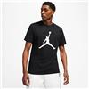 Nike M J Jumpman Ss Crew T-shirt, Uomo, black/white, S