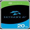 Seagate Dysk serwerowy SkyHawk AI 20 TB 3.5'' SATA III (6 Gb/s) (ST20000VE002)