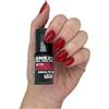 LAYLA ONE STEP Smalto Semipermanente in Gel 3-in-1 Veloce e Facile Applicazione Durata 3 Settimane Alta Pigmentazione Senza Strato di Dispersione 5ML Layla Cosmetics N.73 VIBRANT LOVE (Rosso)