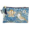 Vagabond Bags Ltd William Morris Strawberry Theif - Trousse per cosmetici, Blu, 18cm x 12.5cm x 1.5cm, Borsa morbida con chiusura a zip