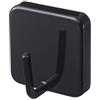 Yamazaki 2261 TOWER Magnetic Hook, black, Steel, 4.8 x 3.3 x 4.8 cm