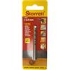 Starrett Punte da trapano a punta divisa, in acciaio HSS, 2,5 x 57 mm, KBAR025, per acciaio, ghisa, legno, materiali morbidi, ferro