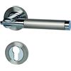 Alpertec Porta in acciaio inox Alpertec del Cairo - R appartamento banda porte PZ pulsante set maniglia porta guarnizioni, 88022310