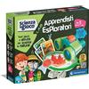 Clementoni Scienza e Gioco Lab - Apprendisti Esploratori, Kit Scientifico per Bambini 5+ Anni, Laboratorio con Binocolo, Bug Viewer, Stampini e Carte Natura, Made in Italy, Lingua Italiana, 19363