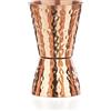 NKlaus Jigger 4 cl 6cl bar measure doppio misurino in rame puro al 100% - Perfetto per cocktail come il Moscow Mule con capacità di 40 ml e 60 ml 14243