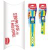 Maped - Set di 2 righelli Kidy'Grip - righello da 20 cm + righello da 30 cm - righello di tracciamento - Sistema antiscivolo - Graduazione ultra-leggibile - blu/verde