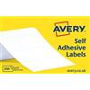 Avery Address Label Roll 250 89x37mm White AL02